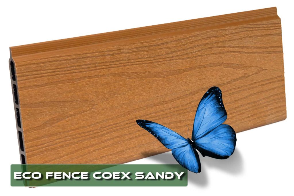 Sichtschutz Panel CoEx in der Farbe Sandy