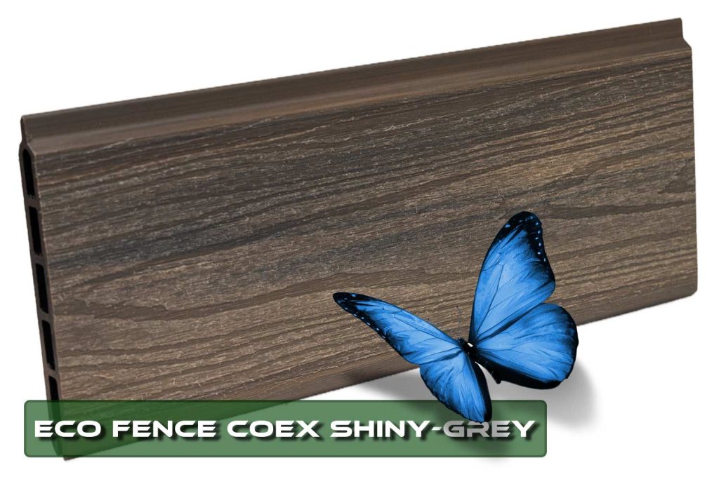 Sichtschutz Panel CoEx in der Farbe Shiny-Grey
